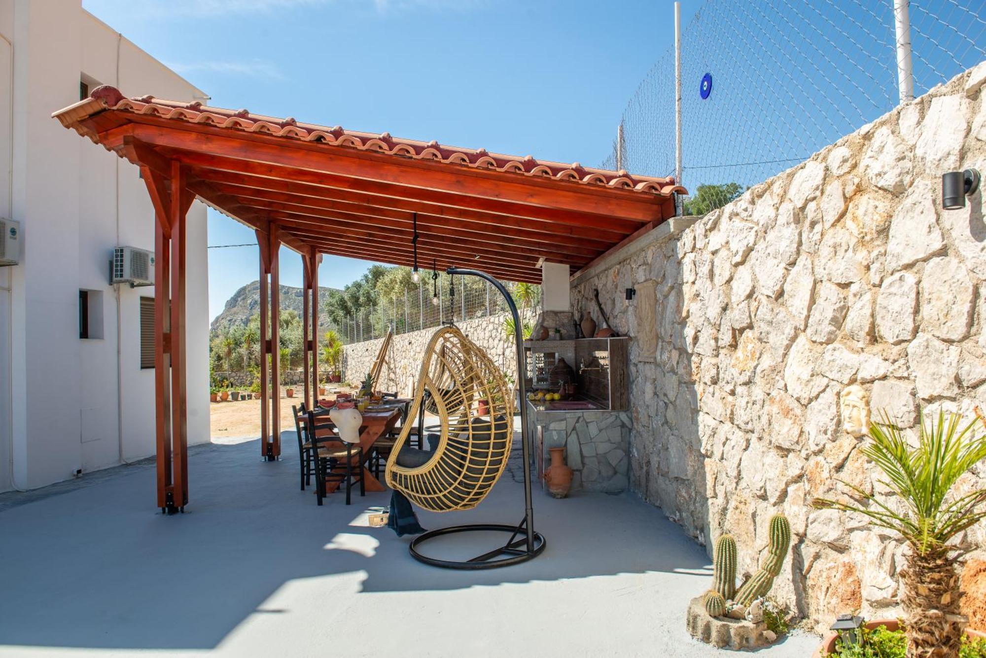 Blue Bay Villas , Ground Floor Archangelos  Exteriér fotografie